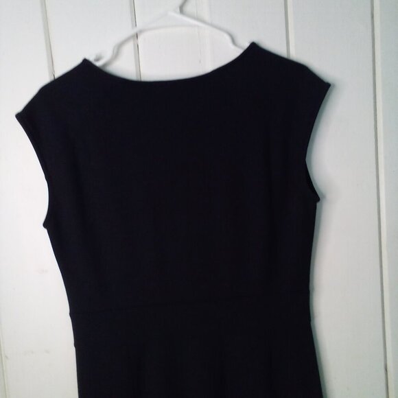 Lands' End Dress Women S 6-8 Sleeveless Classic Heritage Black - Picture 14 of 16